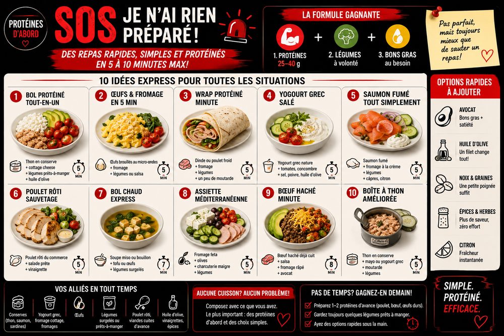 SOS je n'ai rien préparé